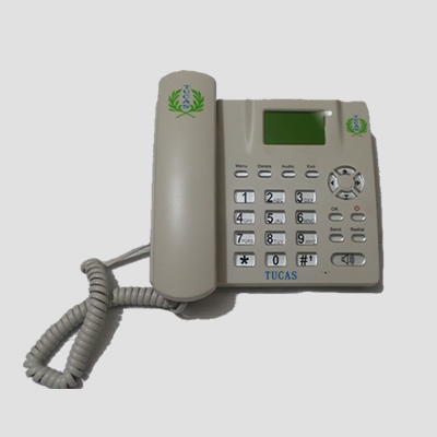 TUCAS GSM TABLE PHONE MODEL TG-20 - WHITE